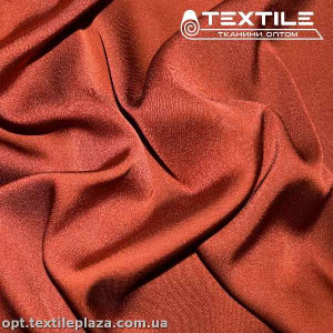 Армани шелк однотонный 4104C62 терракотовый