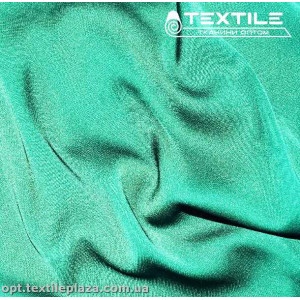 Армани шелк однотонный 2574C20 мятно-бирюзовый