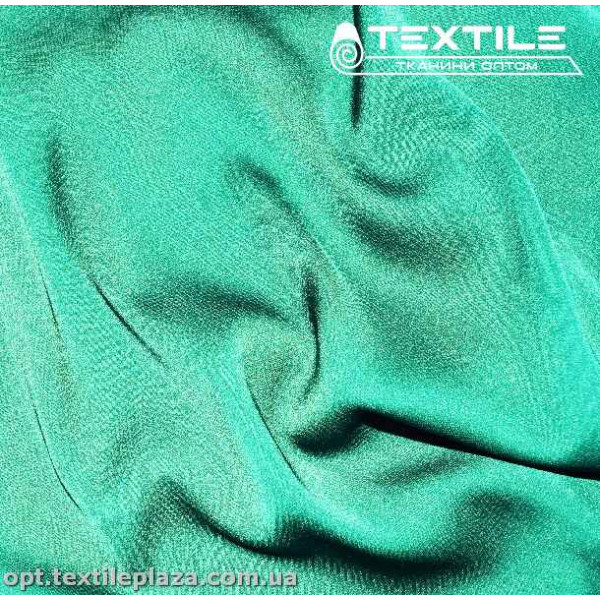 Армани шелк однотонный 2574C20 мятно-бирюзовый