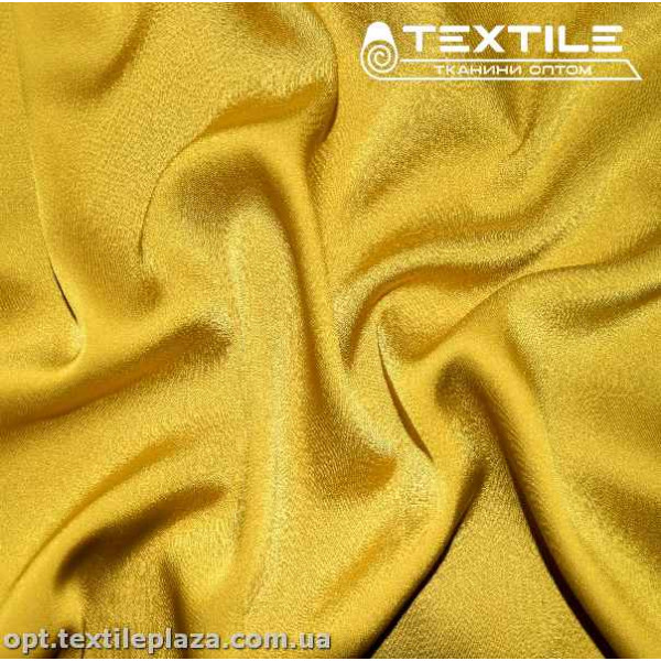 Армани шелк однотонный 4104C64 горчичный