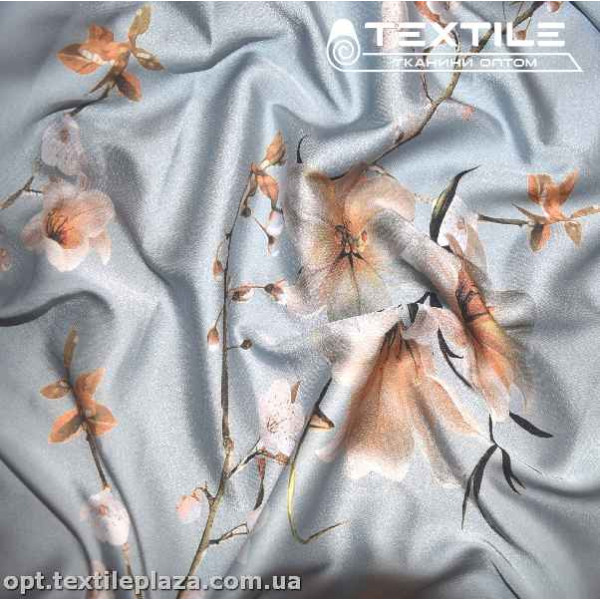 Армани шелк цветной 3862D6C2 петролевый