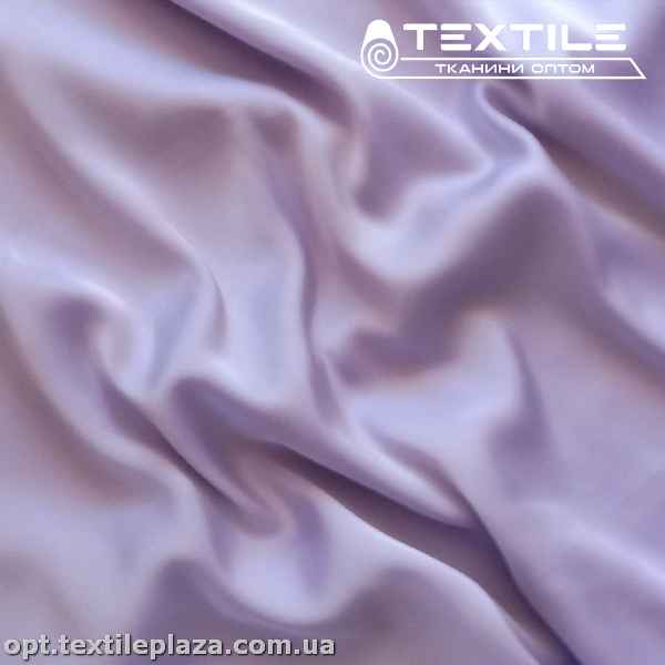 Армани шелк однотонный 4203C23 нежный сиренево-голубой