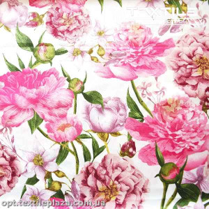 Армани шелк цветной 3892D054C1 розовые пионы