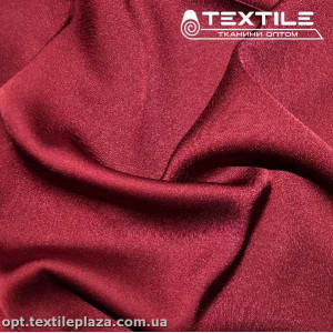 Армани шелк однотонный 3861C8 бордовый