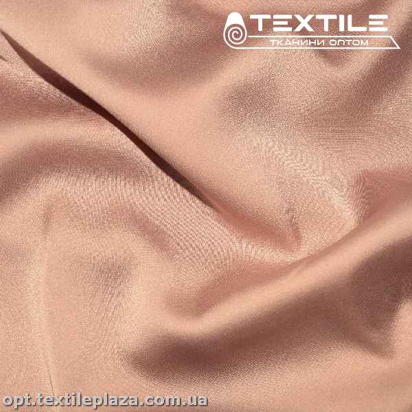 Армани шелк однотонный 4181C9 бежево-розовый