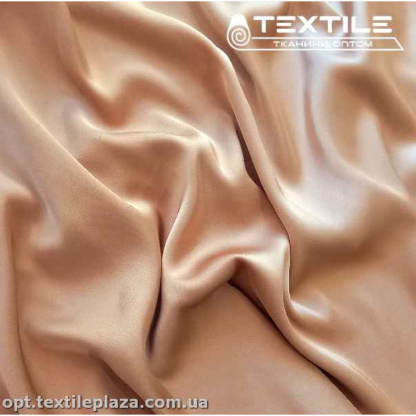 Армани шелк однотонный 4203C65 золотисто-бежевый