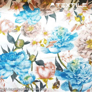 Армани шелк цветной 3892D054C3 голубые пионы