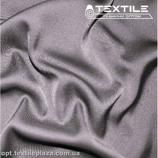 Армани шелк однотонный 4104C68 графитово-серый