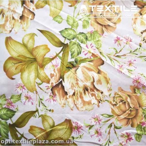 Армани шелк цветной 3892D050C2 пудровые цветы, серебристый