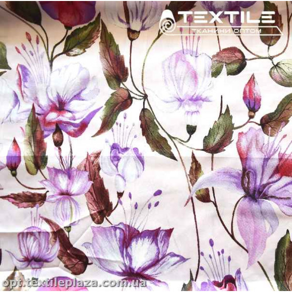 Армани шелк цветной 3892D051C1 лилии, пудра