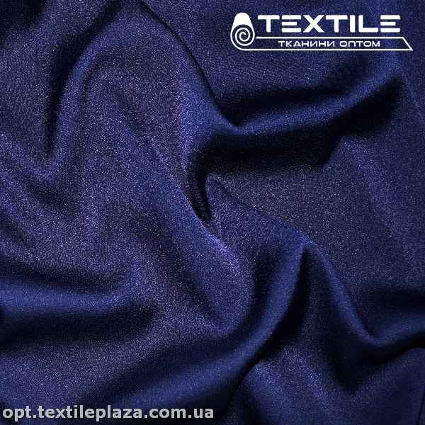 Армани шелк однотонный 3610C17 темно-синий