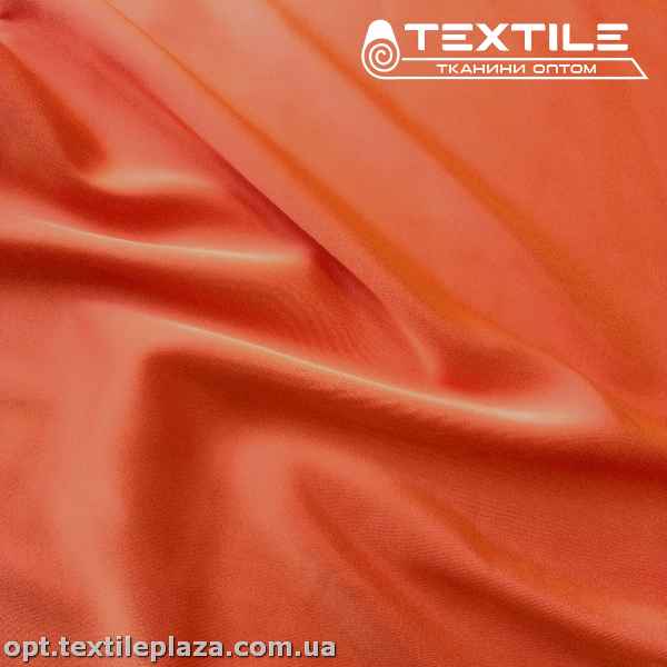Армани шелк однотонный 4203C47 неоновый оранжевый