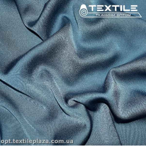 Армани шелк однотонный 3762C5 сине-серый