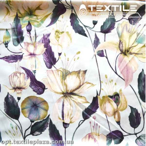 Армани шелк цветной 3892D051C2 лилии, мята