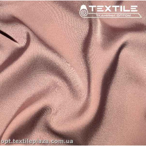 Армани шелк однотонный 4104C17 розово-бежевый