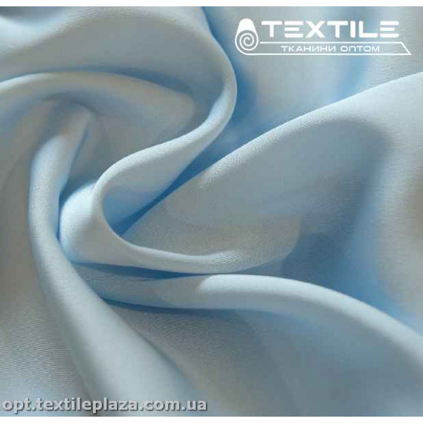 Армани шелк однотонный 3447C23 светло-голубой