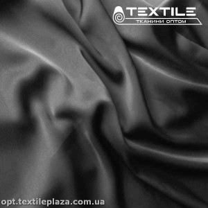 Армани шелк однотонный 4203C9 графитовый