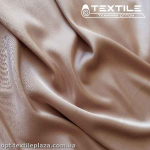 Армани шелк однотонный 4203C59 светлый золотисто-серый