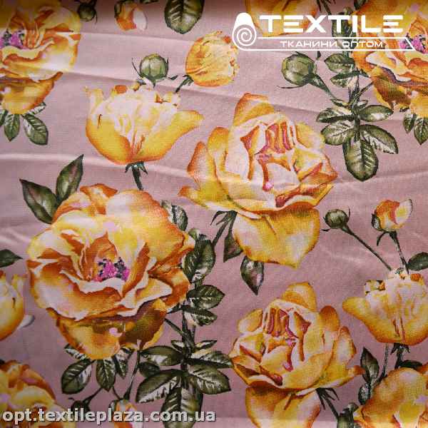 Армани шелк цветной 3892D052C3 желтый шиповник, пыльная роза.