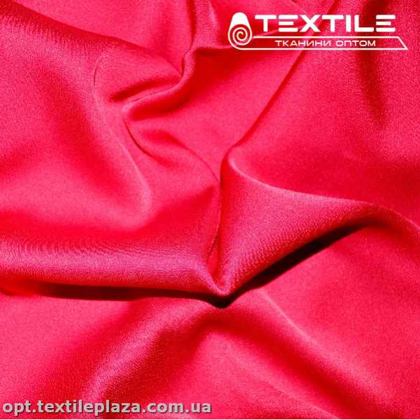 Армани шелк однотонный 4181C34 ярко-красный