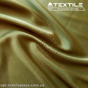 Армани шелк однотонный 4203C51 золотисто-оливковый