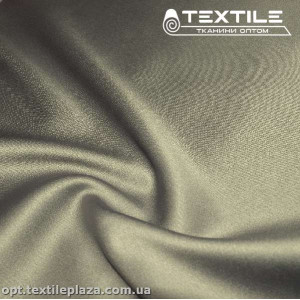 Атлас плотный однотонный 3860C22 птеролево-серый