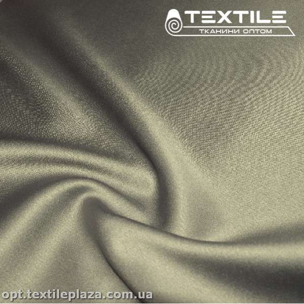 Атлас плотный однотонный 3860C22 птеролево-серый