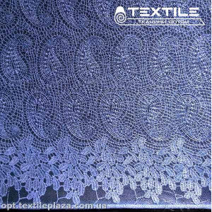 Ажур 5810 пайетки василек