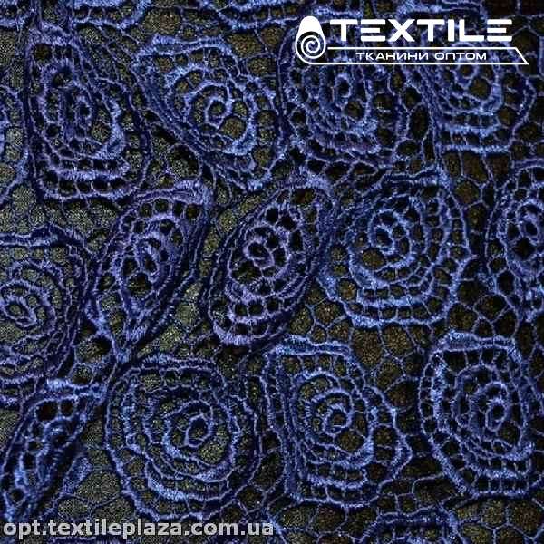 Ажур 5810CHE крупная роза фиолетовый