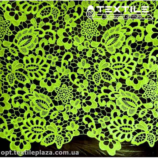 Ажур 1501 салатовый неон