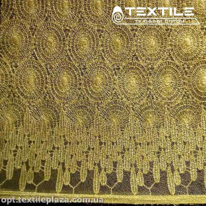 Ажур 5810 пайетки желтый