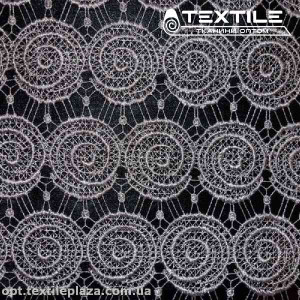 Ажур 5810CHE спирали серый