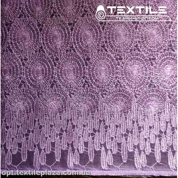 Ажур 5810 пайетки фиолет