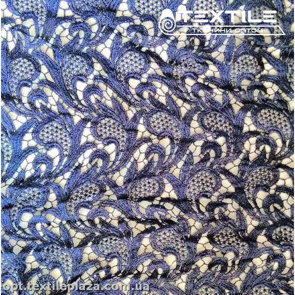 Ажур 1416 темно-синий