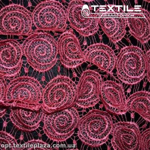 Ажур 5810CHE спирали розовый