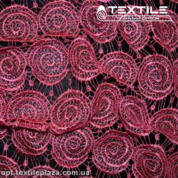Ажур 5810CHE спирали розовый