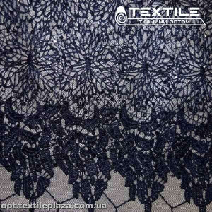 Ажур 5810TU/SP астра с пайетками темно-синий