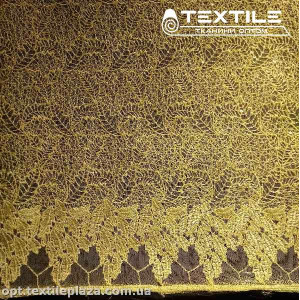 Ажур 5810 пайетки желтый