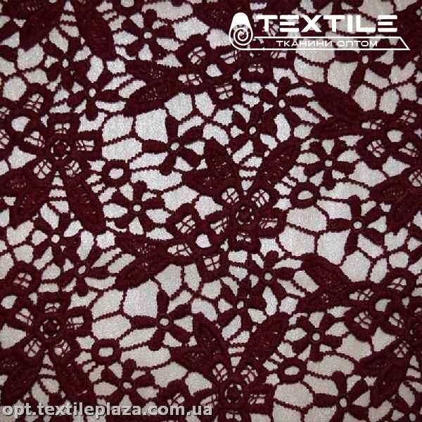 Ажур 2754 бордовый