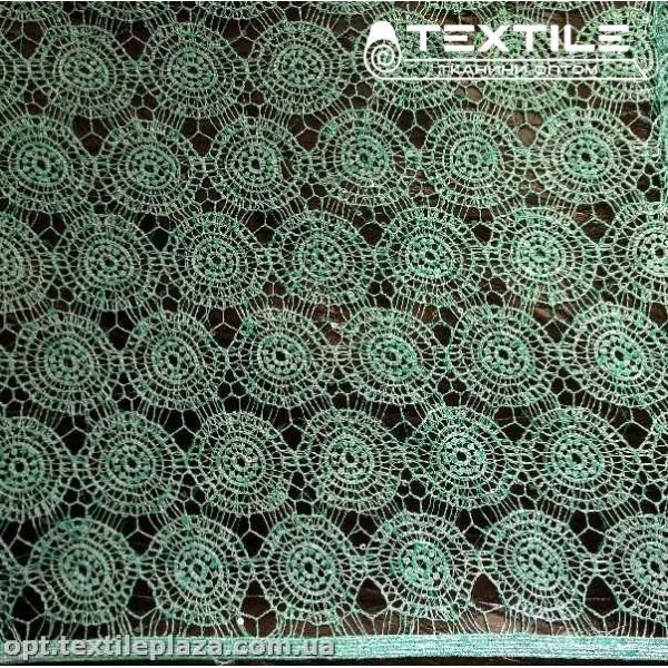 Ажур 5810 пайетки мята