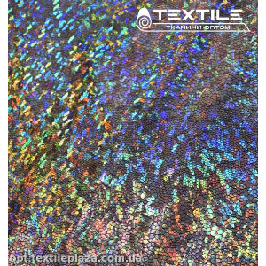 Бифлекс (купальник) голограмма 24097C2 серебро