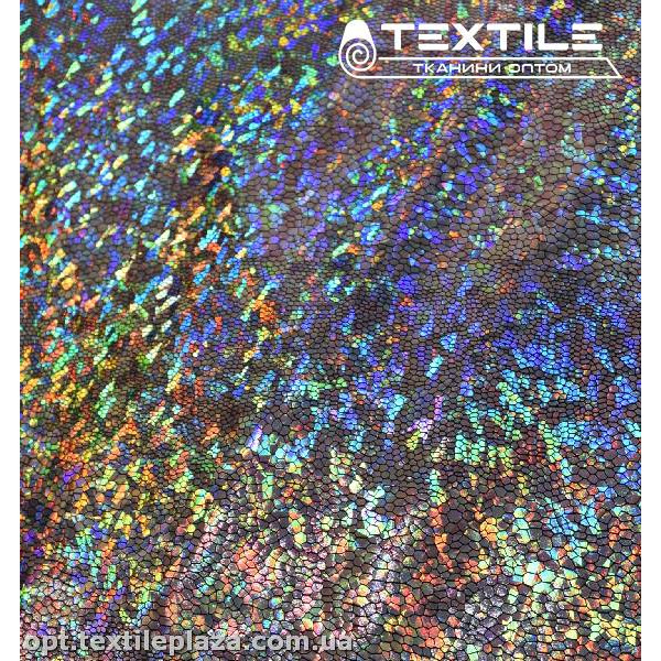 Бифлекс (купальник) голограмма 24097C2 серебро