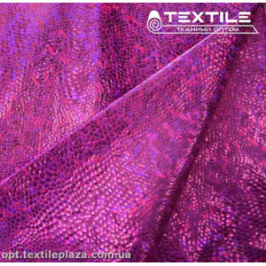 Бифлекс (купальник) голограмма 24417D1C6 фуксия на белом