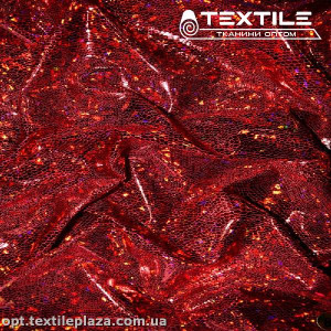 Бифлекс (купальник) голограмма 6098C8 красный