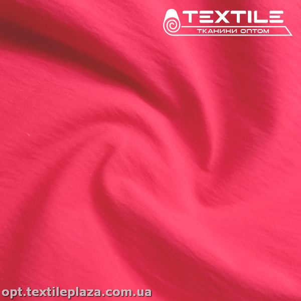 Коттон-нейлон стрейчевый однотонный 3880C14 красный