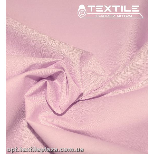 Коттон тонкий стрейчевый однотонный 3847C17 светло-лиловый