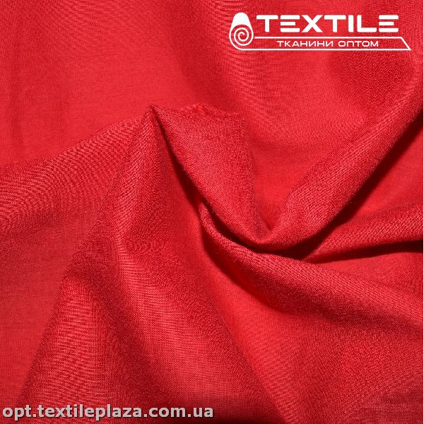 Коттон плотный стрейчевый однотонный 2673C2 коралловый