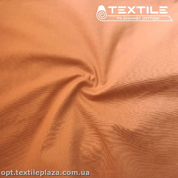 Коттон тонкий стрейчевый однотонный 4033C18 светло-терракотовый