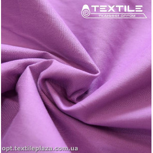 Коттон тонкий стрейчевый однотонный 8453C2 лиловый