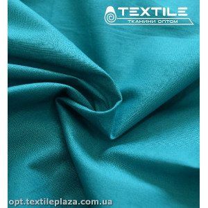 Коттон плотный стрейчевый однотонный 10309C6 голубой